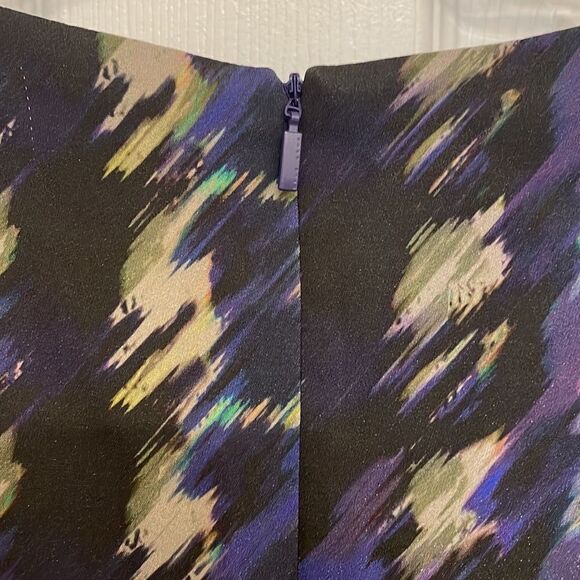 Hugo Boss Dimona Multi Watercolor Houndstooth Dress - Picture 7 of 9